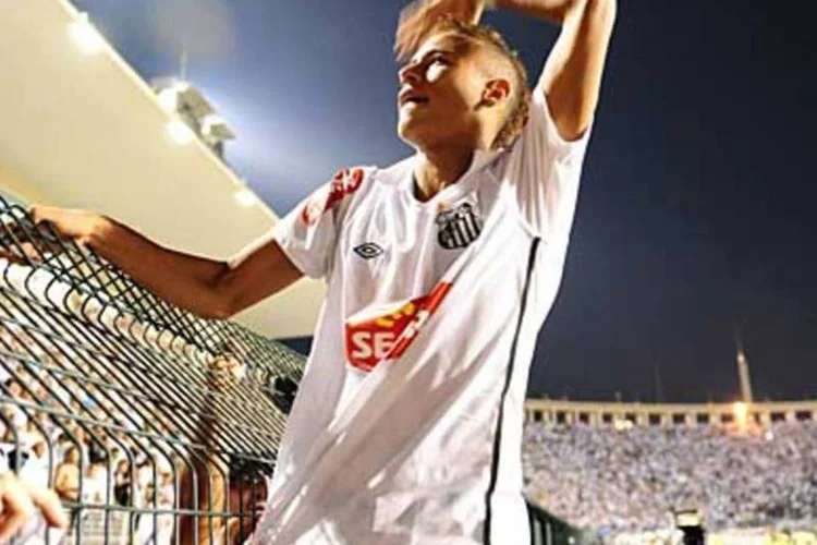 Neymar, do Santos: jogador tem Wagner Ribeiro como agente