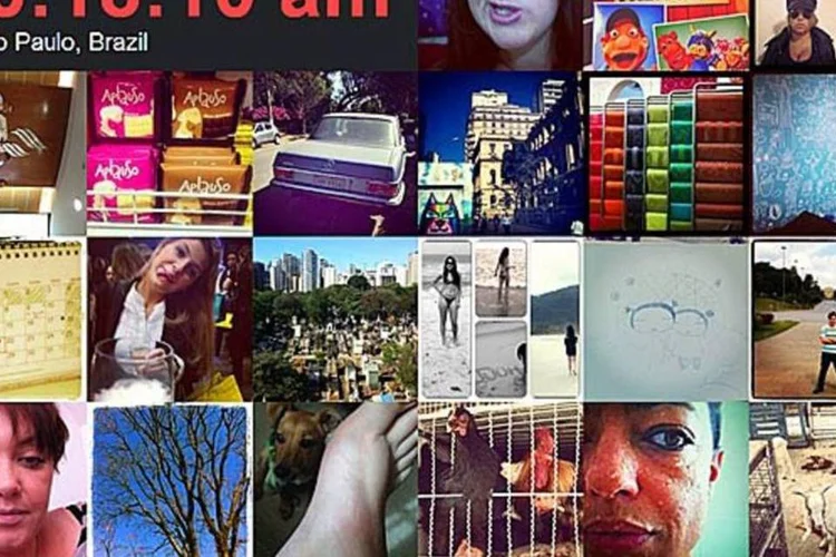 O This is Now São Paulo é um dos cinco sites que agregam fotos do Instagram de cidades específicas atualizadas em tempo real (Reprodução)