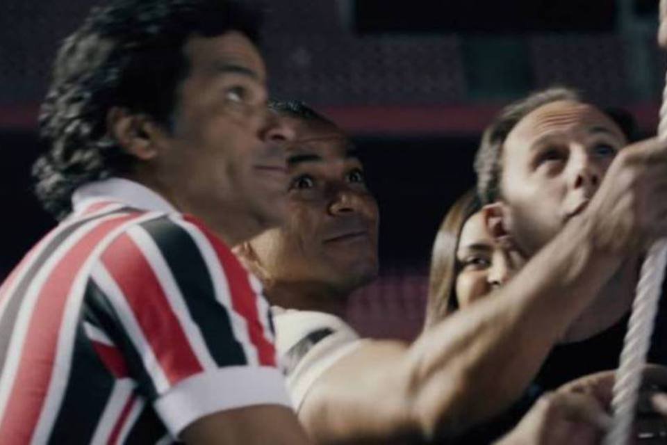 São Paulo escala ídolos do gramado em novo filme