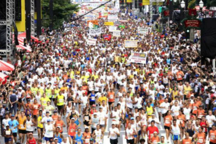 São Silvestre: Mesmo com muito calor, queniana completou os 15km da São Silvestre em 48min35s (Getty Images)