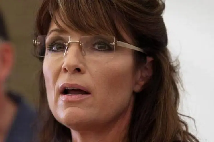 Sarah Palin: a ex-governadora do Alasca apoiou a candidatura de Trump (Allison Shelley/Getty Images/Getty Images)