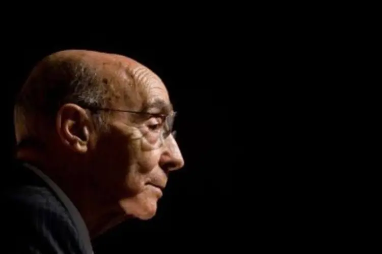 O escritor José Saramago, primeiro prêmio nobel de literatura em língua portuguesa. 