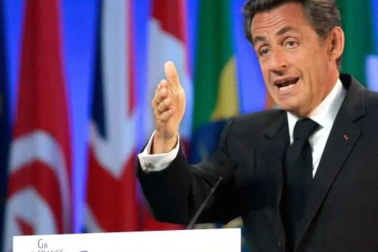 Sarkozy: "obrigação moral e econômica" de ajudar a Grécia   (Franck Prevel/Getty Images)