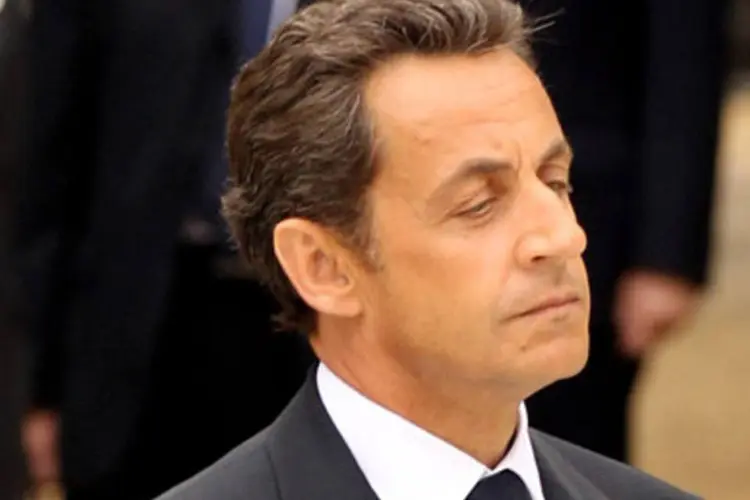 O presidente da França, Nicolas Sarkozy: país espera poder retirar a nacionalidade de imigrantes a partir dos 10 anos de idade (Getty Images)
