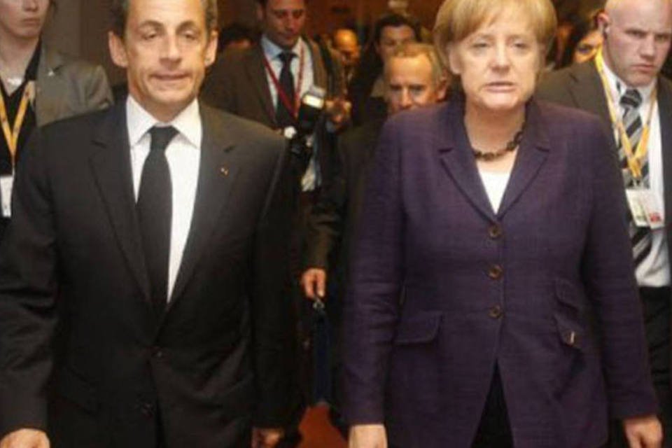 Não há acordo sobre crise, dizem Merkel e Sarkozy