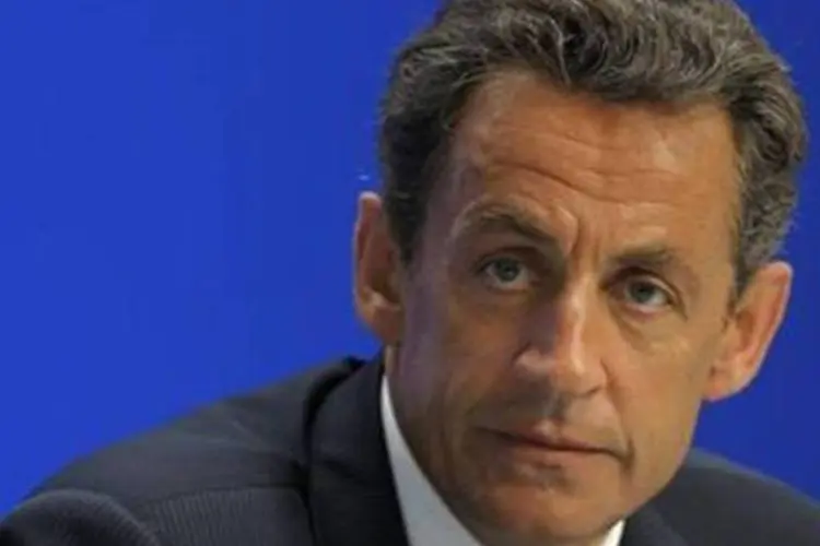 "Preferíamos um tratado com os 27 países do bloco, mas não foi possível por causa dos nossos amigos ingleses", disse Sarkozy em entrevista coletiva (Philippe Wojazer/Reuters)