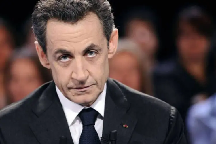 
	Nicolas Sarkozy: o ex-presidente nega que as contas de sua campanha tenham superado o limite autorizado
 (AFP/ Lionel Bonaventure)