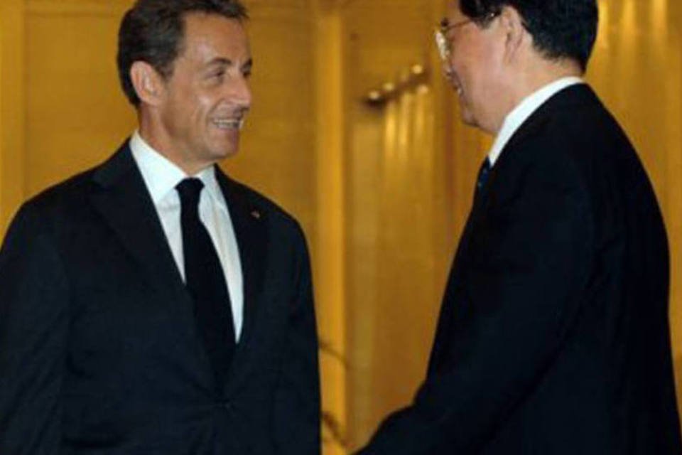 Sarkozy quer maior protagonismo da China na economia mundial