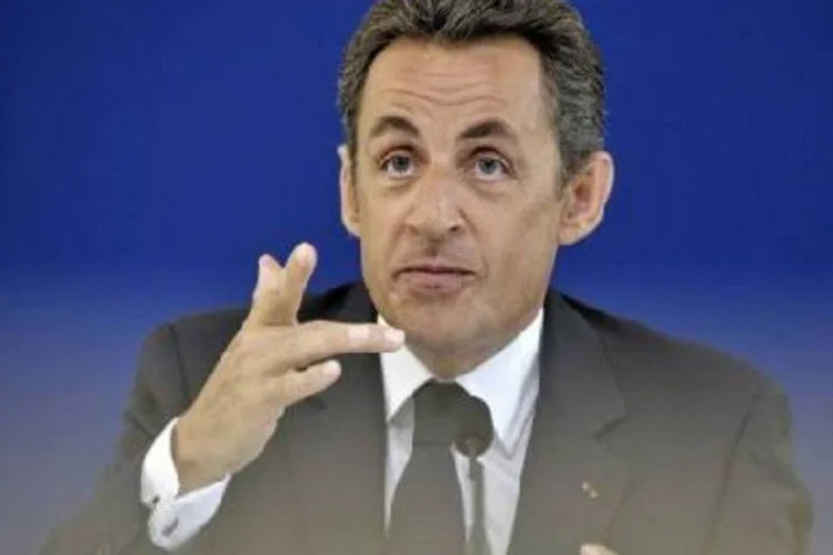 Nicolas Sarkozy, presidente da França, está envolvido em escândalo iniciado pelo jornal digital Mediapart (Bertrand Langlois/AFP)