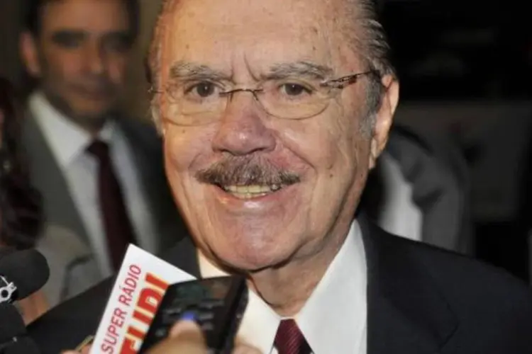 José Sarney, presidente do Senado: lei não precisaria mais defender partidos menores (ARQUIVO/AGÊNCIA BRASIL)