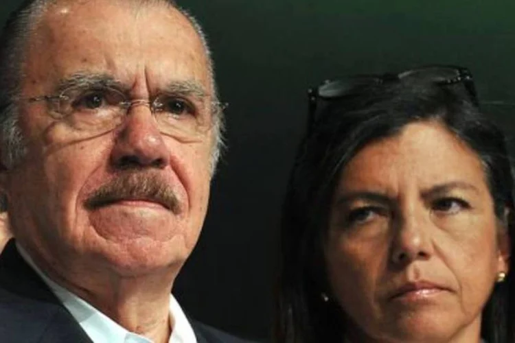 
	Roseana Sarney e Jos&eacute; Sarney: Roseana foi uma das pessoas citadas na dela&ccedil;&atilde;o premiada de Paulo Roberto Costa
 (Arquivo/ABr)