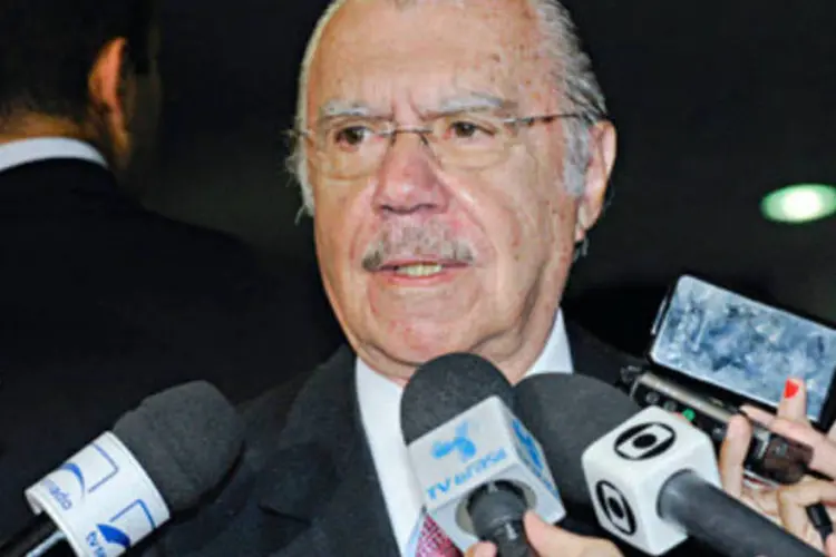 José Sarney: Paulo Vieira teria conseguido alterar a tramitação de processo em favor da empresa Tecondi após acionar Sarney (Jane de Araújo/Agência Senado)