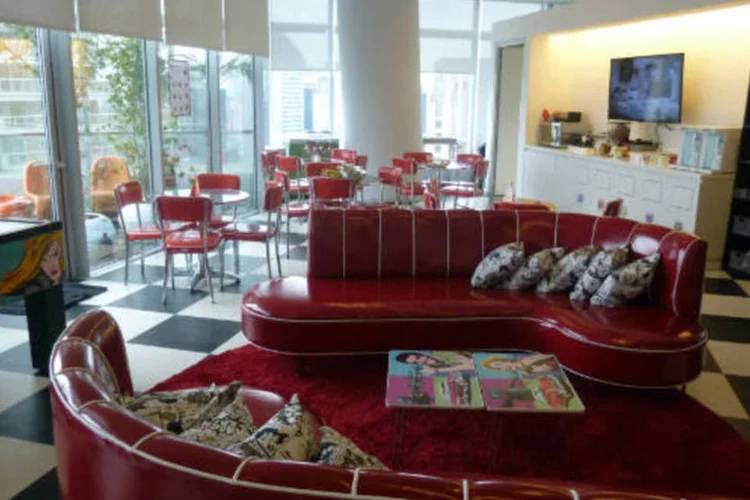Espaço SAS, no escritório de São Paulo (Luísa Melo/Exame.com)