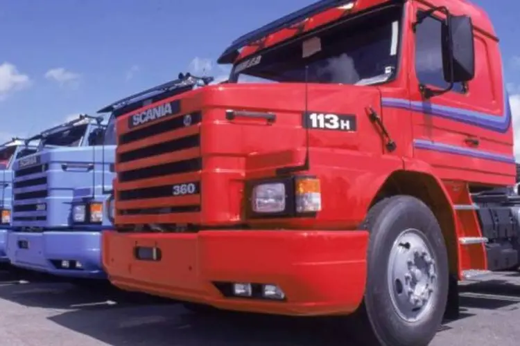 Na América Latina a empresa comercializou 17.794 caminhões e 3.027 ônibus (Antonio Milena/Veja)
