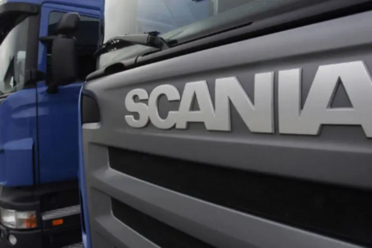 Scania: cartel envolve as alemãs MAN e Daimler, a sueco-francesa Volvo/Renault, a holandesa DAF e a italiana Iveco (Sean Gallup/Getty Images)