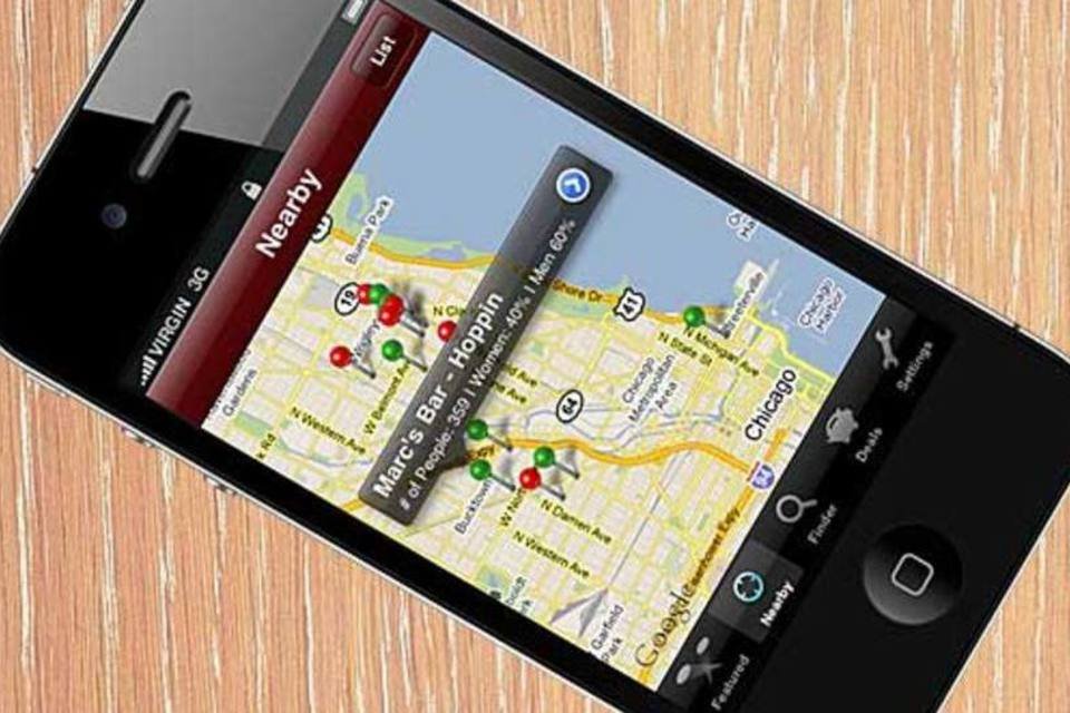 Aplicativo de iPhone mostra melhores locais para paquerar