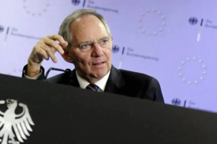 Wolfgang Schaeuble, ministro das Finanças alemão: acordo deve ser adotado pelos 27 países do bloco até o ano que vem (.)