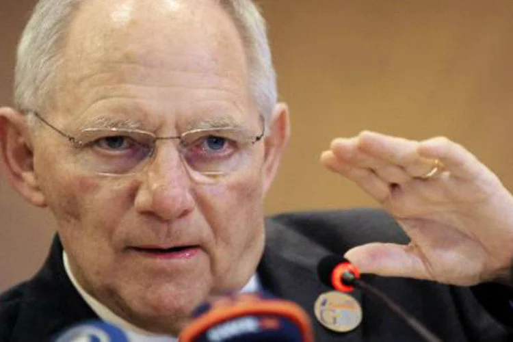 Ministro alemão, Wolfgang Schauble: "a vinheta, publicada no domingo, é vil e seu autor deveria se envergonhar", diz porta-voz (AFP/ OZAN KOSE)