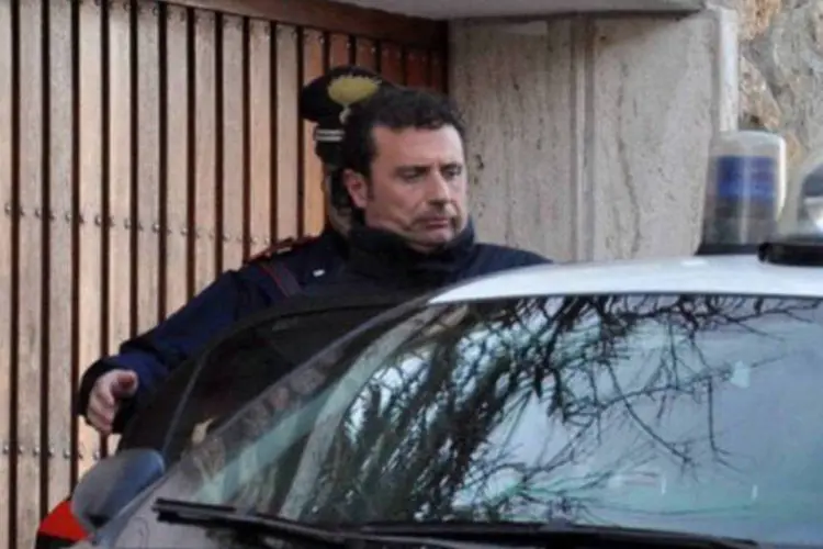 
	Francesco Schettino, o comandante do Costa Concordia
 (Enzo Russo/AFP)