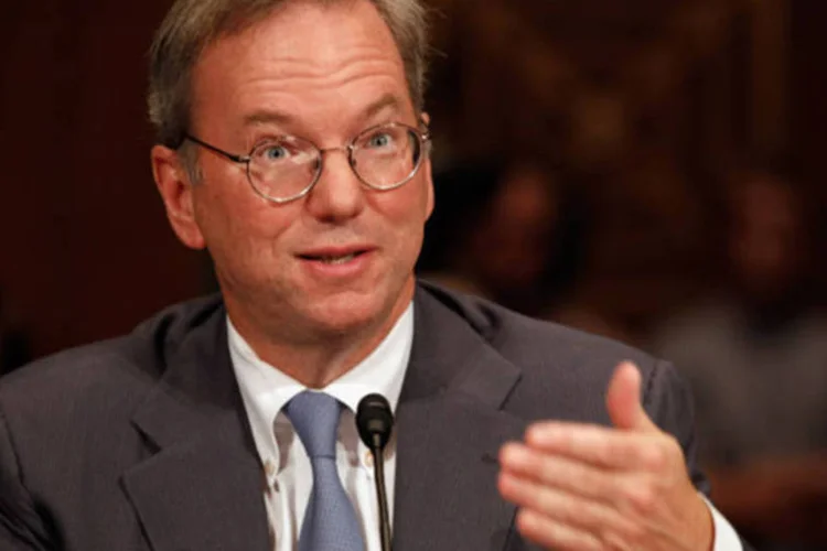 O conselheiro do Google, Eric Schmidt: "Vamos lançar um tablet da mais alta qualidade" (Getty Images)
