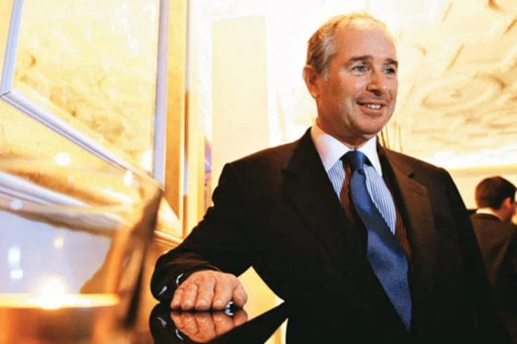 Schwarzman, fundador do Blackstone: animada por Rod Stewart, sua festa de aniversário gerou uma crise de relações públicas (Alexander Hassenstein/EXAME.com)