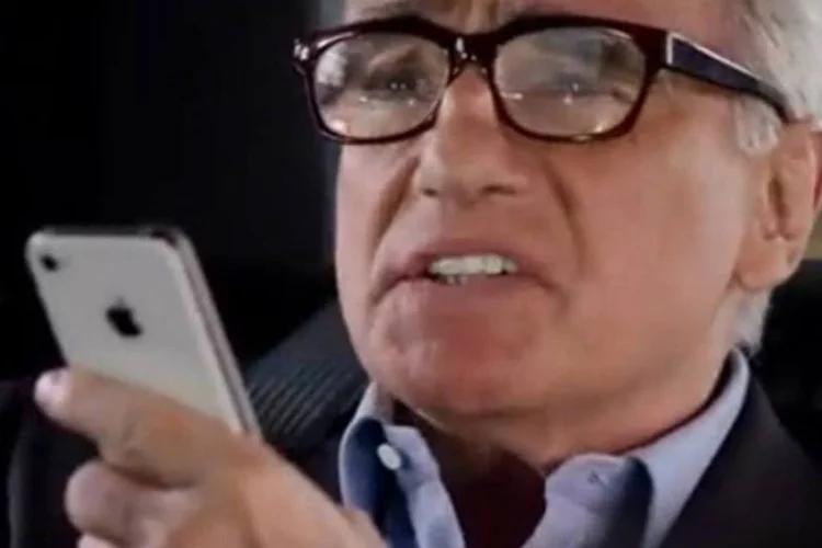 Martin Scorsese: diretor de cinema é o novo garoto-propaganda da Apple (Reprodução)