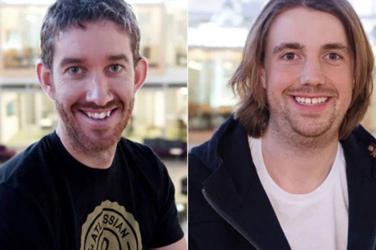 Scott Farquhar e Mike Cannon-Brookes: fundadores da australiana Atlassian e bilionários da Forbes (Divulgação/Atlassian)
