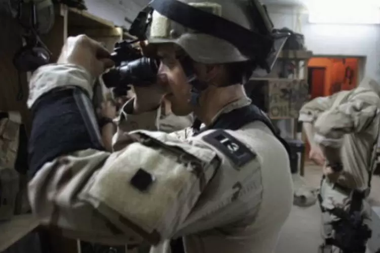Militares do esquadrão Seals: força de elite foi responsável pela morte de Osama bin Laden (Getty Images / Allison Shelley)
