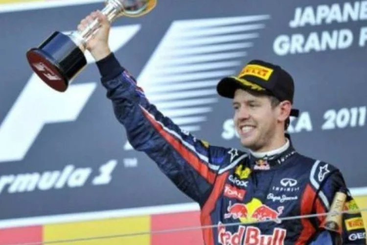 O terceiro lugar de Vettel foi suficiente para garantir o título (AFP / Jung Yeon-Je)