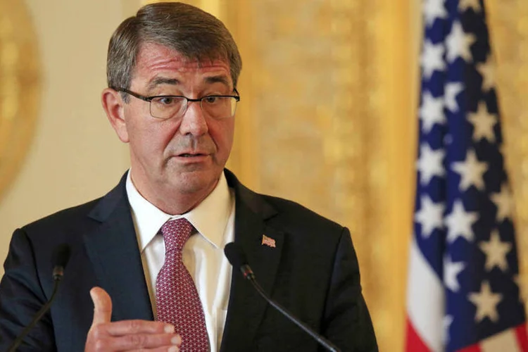 
	Secret&aacute;rio de Defesa dos Estados Unidos, Ashton Carter: montante ultrapassa significativamente o de qualquer outro pa&iacute;s
 (Reuters / Jonathan Brady)