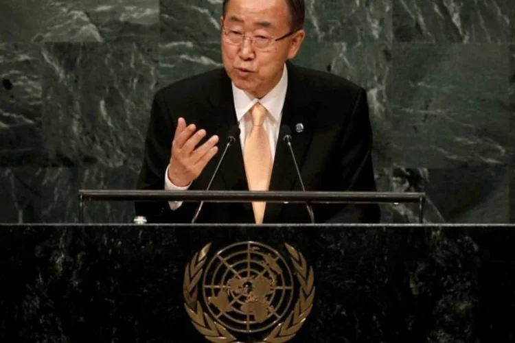 
	ONU: &quot;os desprez&aacute;veis atos de explora&ccedil;&atilde;o e abuso sexual agravaram o sofrimento de pessoas que j&aacute; estavam no meio de um conflito armado&quot;, completou o secret&aacute;rio
 (Mike Segar / Reuters)