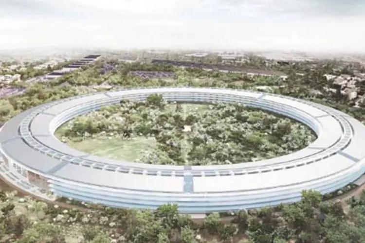 Novo campus da Apple poderá abrigar 13 mil empregados - 3,5 mil a mais do que a atual sede (Reprodução/Prefeitura de Cupertino, Califórnia)