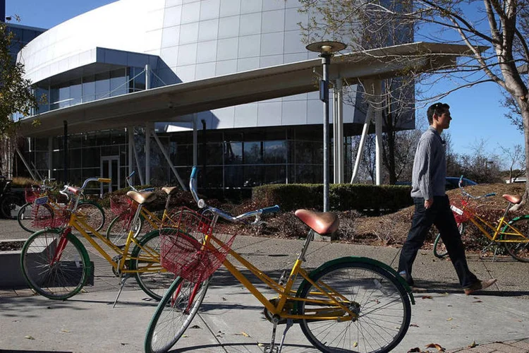 
	Sede do Google no Vale do Sil&iacute;cio, Calif&oacute;rnia: &eacute; a primeira vez que um regulador da Uni&atilde;o Europeia far&aacute; checagens na companhia dentro dos EUA
 (Justin Sullivan/Getty Images)