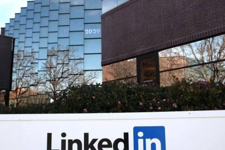 Linkedin: a companhia registrou um aumento de 89 por cento em sua receita no período, para 228,2 milhões de dólares (Justin Sullivan/Getty Images)