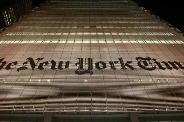 
	Sede do New York Times, nos Estados Unidos: quatro meses de incuba&ccedil;&atilde;o
 (Mario Tama/Getty Images)