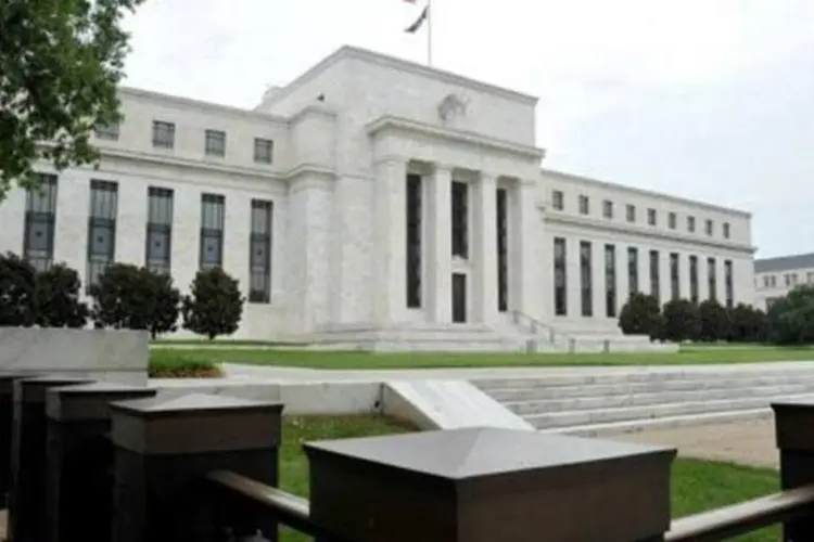 O crescimento econômico ocorre "moderadamente", segundo o Fed (Karen Bleier/AFP)