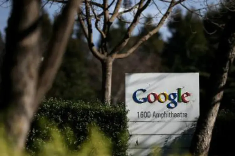 Sede da Google, em Mountain View, Califórnia: ação ajuda o Google a combater a prática da fraude do clique (Justin Sullivan/AFP)