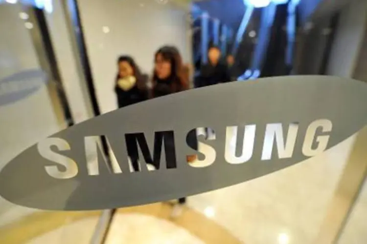 
	Samsung: pol&iacute;cia concluiu que o bando tinha informa&ccedil;&otilde;es precisas sobre a quantidade de agentes da seguran&ccedil;a privada
 (Jung Yeon-Je/AFP)