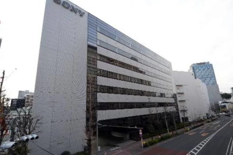 Uma vista geral da antiga sede da Sony, em Tóquio: empresa fabricará olhos eletrônicos em série (Toshifumi Kitamura/AFP)