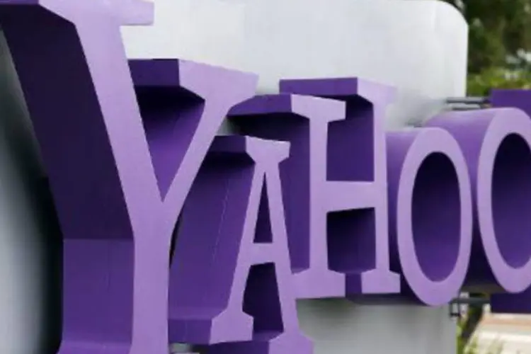 
	Sede do Yahoo!: a companhia divulgou uma perda de 4,43 bilh&otilde;es de d&oacute;lares no &uacute;ltimo trimestre do ano passado
 (Justin Sullivan/AFP)