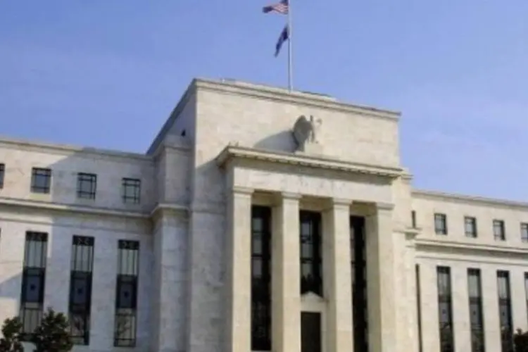 A sede do Fed: programas de compras está previsto para continuar até julho (AFP/Arquivo  Karen Bleier/EXAME.com)
