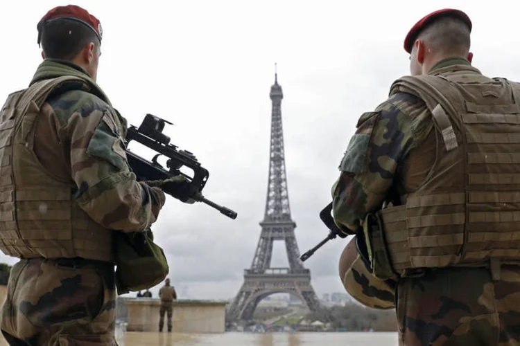 
	Terrorismo: para o presidente franc&ecirc;s, as leis votadas desde 2015 d&atilde;o &quot;capacidade para agir&quot;
 (Philippe Wojazer / Reuters)