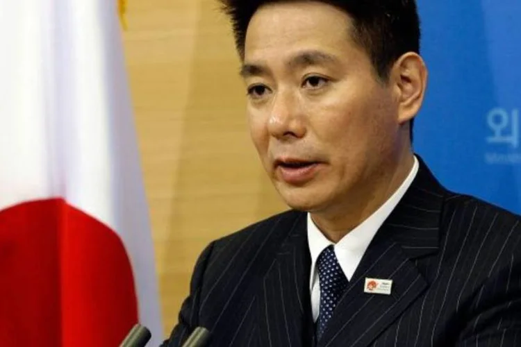 O ministro de Relações Exteriores japonês Seiji Maehara anunciou corte de ajuda econômica à China, que está com o PIB em 6 trilhões (Chung Sung-Jun/Getty Images)