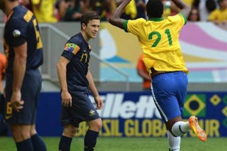 Brasil faz 6 a 0 na Austrália em amistoso em Brasília