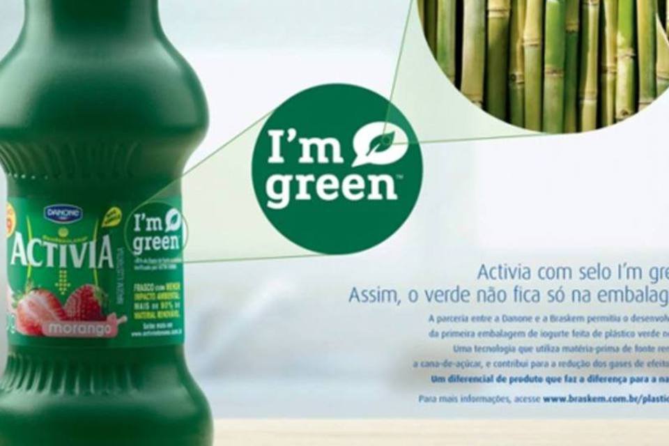 Braskem divulga selo 'I'm green'