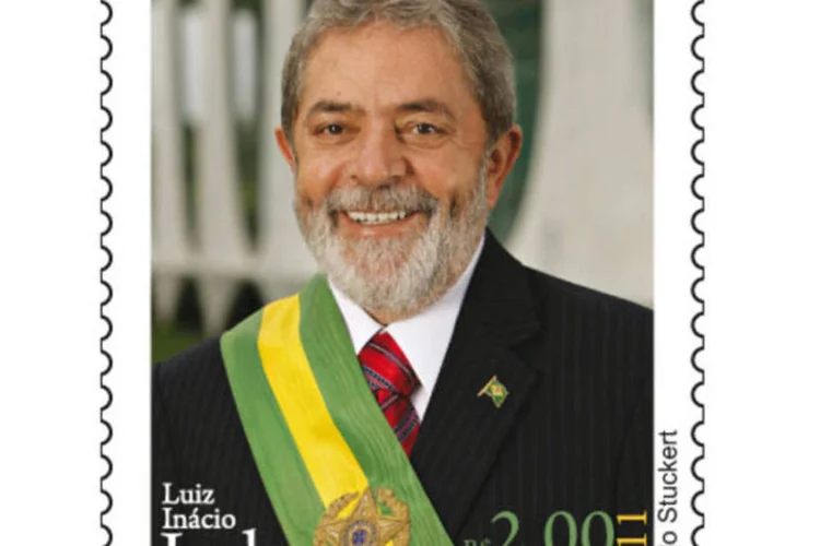 Selo em homenagem a Lula (Agência Brasil)