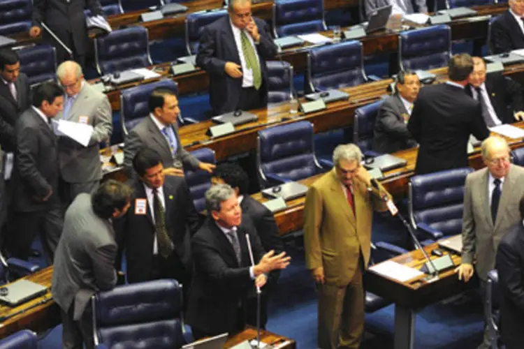 Plenário do Senado durante votação do Projeto Ficha Limpa (.)