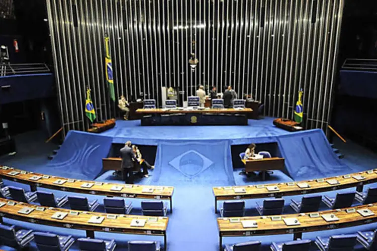 Senado: o processo segue agora para o plenário da Casa; para cassar o mandato de Demóstenes são necessários 41 dos 81 votos dos senadores (José Cruz/ABr)