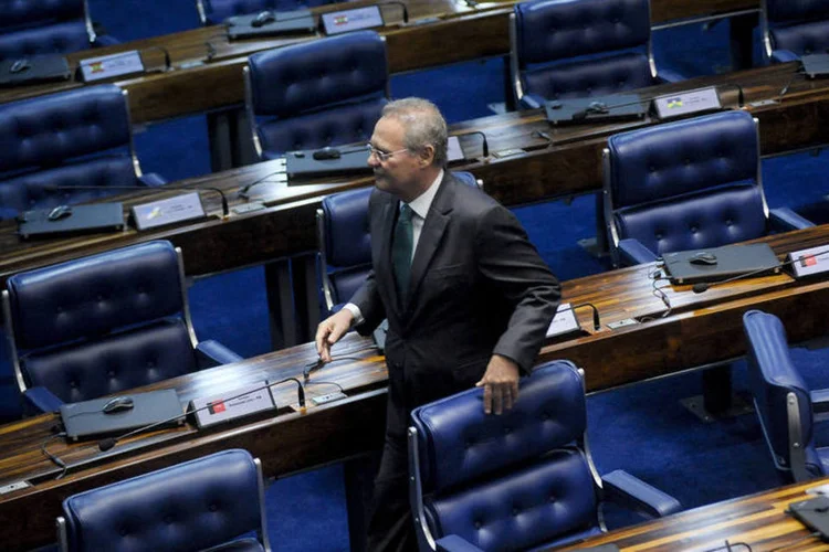 
	Impeachment: diante da falta de acordo, Renan Calheiros optou por n&atilde;o colocar o requerimento em vota&ccedil;&atilde;o
 (Pedro França/Agência Senado)
