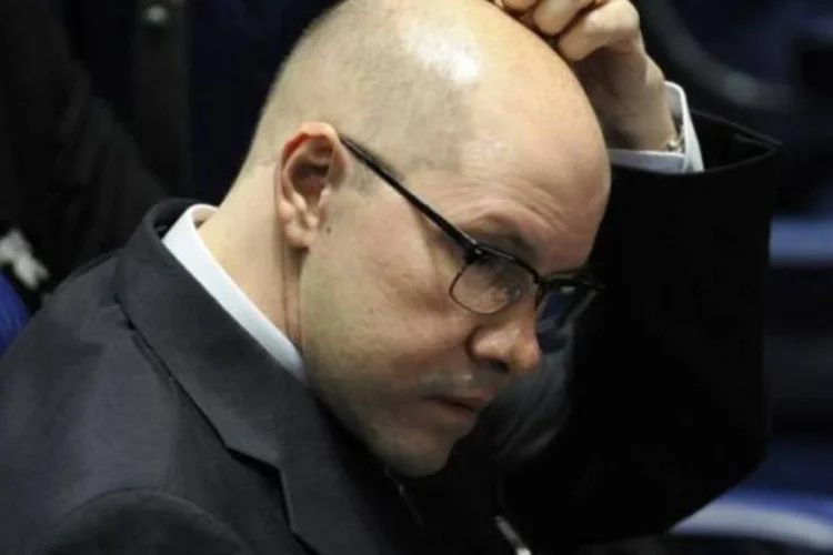 O senador cassado Demóstenes Torres: ainda não há data marcada para a posse de Wilder Morais no Senado (Fábio Rodrigues Pozzebom/Agência Brasil)